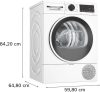 BOSCH WQG24101BY Serie|6 Hőszívattyús szárítógép  