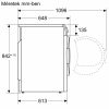 BOSCH WQG24591BY Serie|6 Hőszívattyús kondenzációs szárítógép  