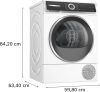 BOSCH WQH245B4BY Serie|6 Hőszívattyús szárítógép    
