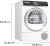 BOSCH WQH246D3BY Serie|6 Hőszívattyús szárítógép