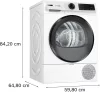BOSCH WQJ24201BY Serie|6 Hőszívattyús szárítógép    