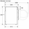 BOSCH WTH83256BY Serie|4 Hőszívattyús kondenzációs szárítógép  