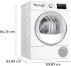 BOSCH WTH85293BY Serie|4 Hőszívattyús kondenzációs szárítógép  