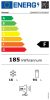 Zanussi ZEAN82FR Munkapult alá beépíthető hűtőszekrény | OptiSpace | 93 l | 82 cm magas | 60 cm széles