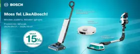 Moss fel LikeABosch! – 15% visszajár