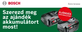 Bosch ajándék akkumlátor promóció 