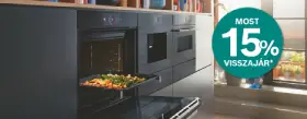 Fedezze fel a Bosch AirFry sütők világát és élvezze a 15%-os visszatérítést!