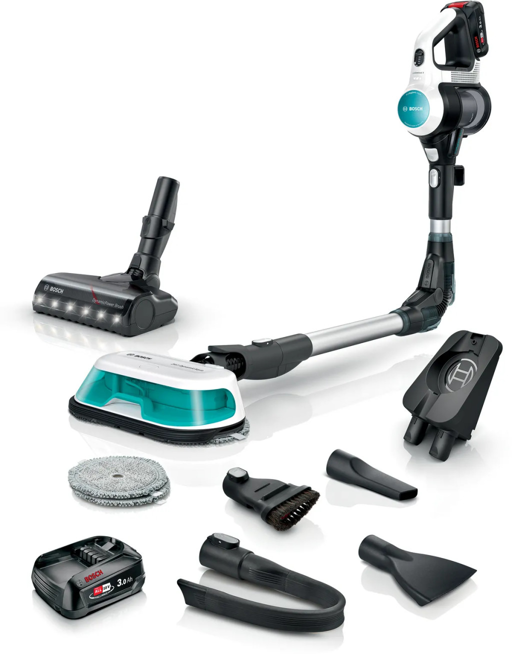 Bosch BCS712HYG5 Serie 7 ProHygienic Aqua akkumulátoros porszívó